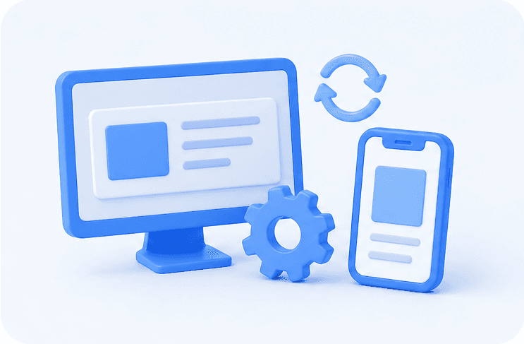 PC/모바일 별도 설정